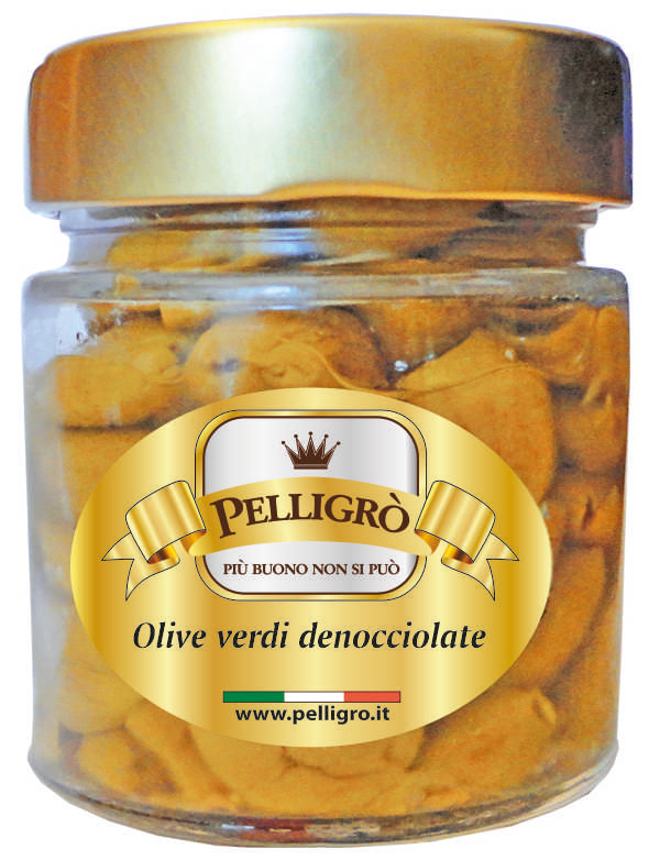 Olive verdi denocciolate